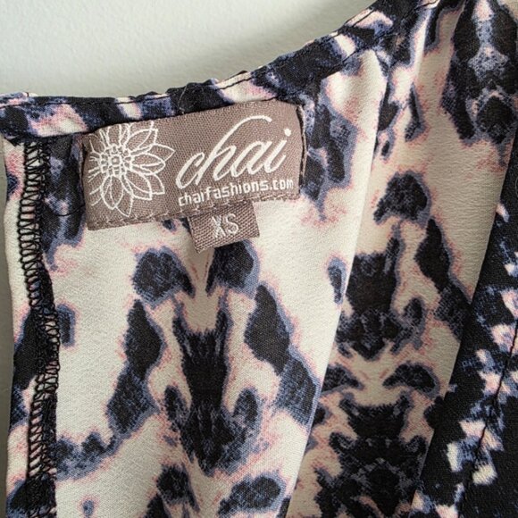 Chai Fashion Maxi Wrap  Dress Size  XS - Picture 4 of 12